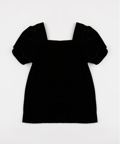 Blusa-de-Veludo-Infantil-Manga-Bufante-Preta-9950151-Preto_1