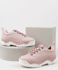 Tenis-Feminino-Oneself-Chunky-Plataforma-Bicolor-Rose-9954416-Rose_1