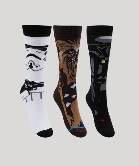 Kit-de-3-Meias-Masculinas-Cano-Alto-Star-Wars-Estampadas-Multicor-9951403-Multicor_1 Kit-de-3-Meias-Masculinas-Cano-Alto-Star-Wars-Estampadas-Multicor-9951403-Multicor_1