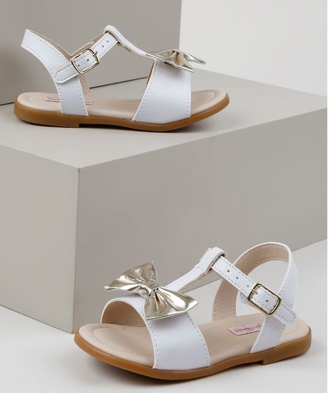 Sandalia-Infantil-Sonho-de-Crianca-com-Laco-Branca-9953685-Branco_1
