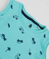 Macaquinho-Infantil-Estampado-de-Carros-Sem-Manga--Verde-9676976-Verde_5