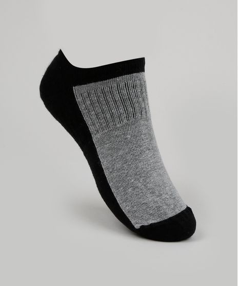 Meia-Masculina-Selene-Invisivel-Cano-Curto-Atoalhada-Preta-9950874-Preto_1