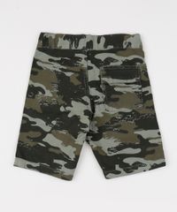 Bermuda-de-Sarja-Reta-Estampada-Camuflada-com-Bolsos-Verde-Militar-9942098-Verde_Militar_2