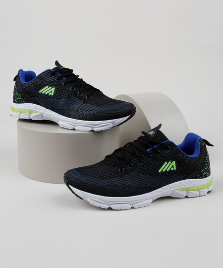 Tenis-Masculino-Esportivo-Ace-Running-com-Recortes-Azul-9951459-Azul_1