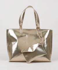 Bolsa-de-Ombro-Feminina-Shopper-Grande---Bolsa-De-Mao-Dourada-9946653-Dourado_1