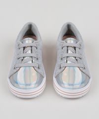Tenis-Infantil-Molekinha-Estampado-de-Estrelas-com-Detalhe-Holografico-Cinza-9952689-Cinza_5