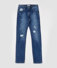 Calca-Jeans-Juvenil-Slim-Destroyed-com-Bolsos-Azul-Medio-9944394-Azul_Medio_1