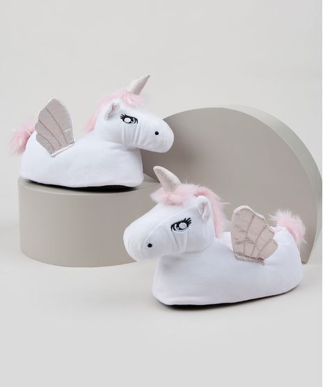 Pantufa-Infantil-Palomino-Unicornio-em-Pelo-Branca-9855769-Branco_1