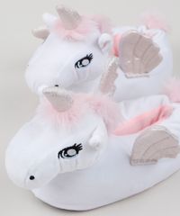 Pantufa-Infantil-Palomino-Unicornio-em-Pelo-Branca-9855769-Branco_6