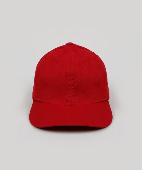 Bone-Masculino-Basico-Aba-Curva-Vermelho-9168349-Vermelho_1