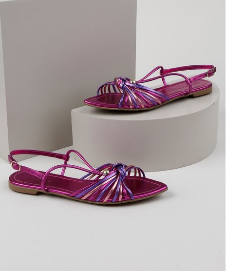 Rasteirinha-Feminina-Oneself-Metalizada-com-No-Roxa-9945840-Roxo_1