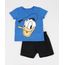 Conjunto-Infantil-de-Camiseta-Donald-Manga-Curta-Azul---Bermuda-em-Moletom-Preto-9942605-Preto_1