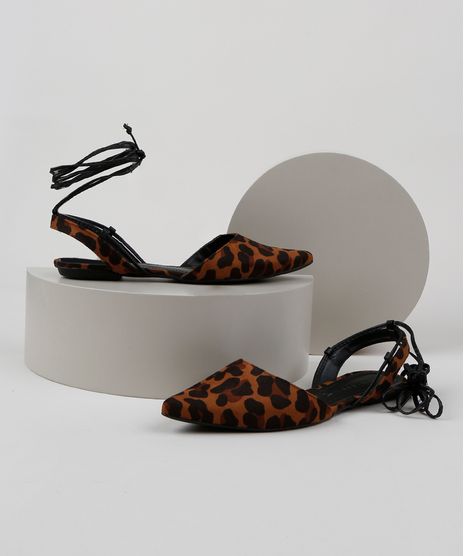 Sapatilha-Feminina-Oneself-Aberta-Bico-Fino-Estampada-Animal-Onca-Marrom-9948211-Marrom_1