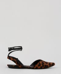 Sapatilha-Feminina-Oneself-Aberta-Bico-Fino-Estampada-Animal-Onca-Marrom-9948211-Marrom_2