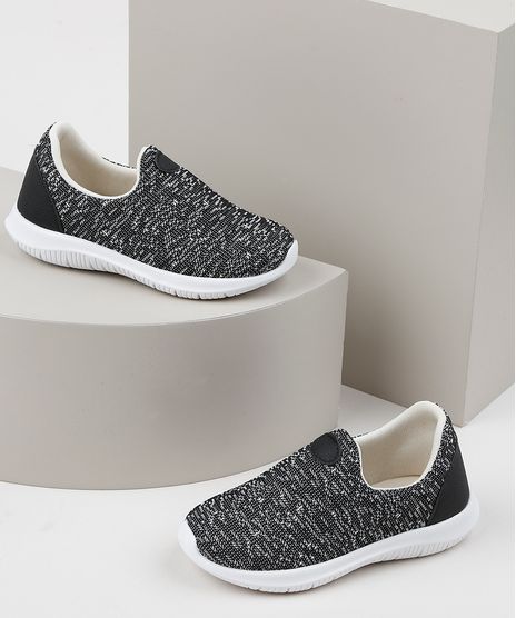 Tenis-Infantil-Sonho-de-Crianca-Knit-Calce-Facil-com-Recortes-Preto-9955536-Preto_1