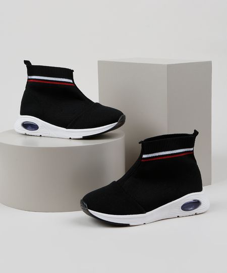 Tenis-Meia-Infantil-Molekinha-Cano-Alto-Knit-Preto-9949121-Preto_1 Tenis-Meia-Infantil-Molekinha-Cano-Alto-Knit-Preto-9949121-Preto_1