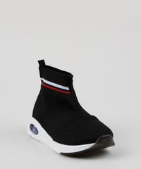 Tenis-Meia-Infantil-Molekinha-Cano-Alto-Knit-Preto-9949121-Preto_3