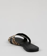 Rasteirinha-Feminina-Oneself-Estampada-Animal-Print-Onca-Preta-9948213-Preto_4
