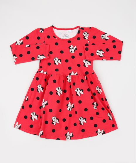 Vestido-Infantil-Minnie-Estampado-de-Poa-Manga-Longa-Vermelho-9913802-Vermelho_1