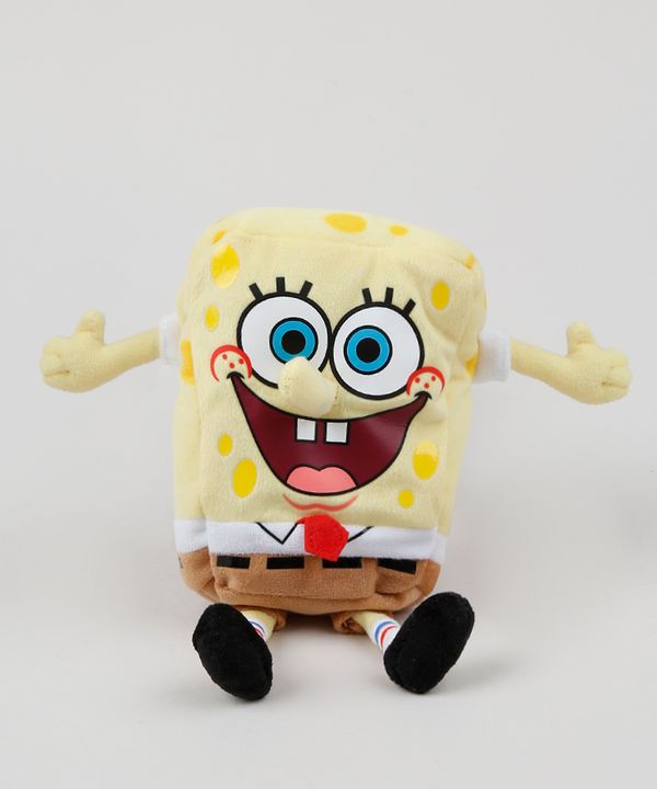 Pelúcia Bob Esponja Amarela Único