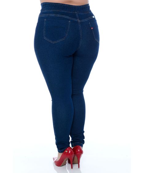 calça legging jeans plus size