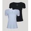 Kit-de-2-Blusas-Femininas-Basicas-Flame-Manga-Curta-Decote-V-Multicor-9953509-Multicor_1