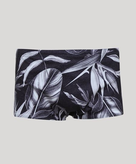 Sunga-Masculina-Tradicional-Estampada-de-Folhagem-Protecao-UV50--Preta-9946289-Preto_1 Sunga-Masculina-Tradicional-Estampada-de-Folhagem-Protecao-UV50--Preta-9946289-Preto_1