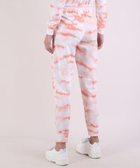 Calca-de-Moletom-Feminina-Jogger-Cintura-Alta-Estampada-Tie-Dye-Coral-9953297-Coral_2