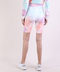 Bermuda-Feminina-Ciclista-Cintura-Super-Alta-Estampada-Tie-Dye-Multicor-9953295-Multicor_2