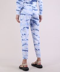 Calca-de-Moletom-Feminina-Jogger-Cintura-Alta-Estampada-Tie-Dye-Azul-9953297-Azul_2