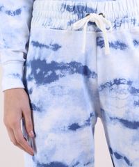 Calca-de-Moletom-Feminina-Jogger-Cintura-Alta-Estampada-Tie-Dye-Azul-9953297-Azul_4