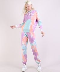 Blusao-de-Moletom-Feminino-NASA-Estampado-Tie-Dye-com-Capuz-e-Bolso-Canguru-Multicor-9953453-Multicor_3