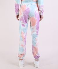 Calca-de-Moletom-Feminina-Jogger-Cintura-Media-Estampada-Tie-Dye-Multicor-9953294-Multicor_2