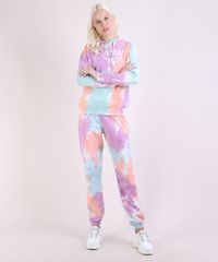 Calca-de-Moletom-Feminina-Jogger-Cintura-Media-Estampada-Tie-Dye-Multicor-9953294-Multicor_3