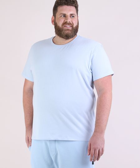 Camiseta-Masculina-Plus-Size-Manga-Curta-Gola-Careca-Azul-Claro-9953518-Azul_Claro_1 Camiseta-Masculina-Plus-Size-Manga-Curta-Gola-Careca-Azul-Claro-9953518-Azul_Claro_1