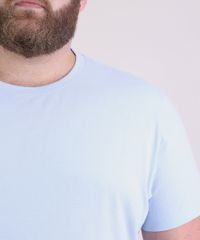 Camiseta-Masculina-Plus-Size-Manga-Curta-Gola-Careca-Azul-Claro-9953518-Azul_Claro_4