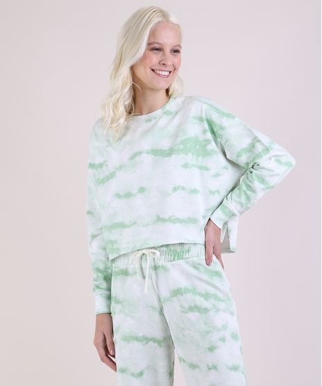 Blusao-de-Moletom-Feminino-Cropped-Estampado-Tie-Dye-Decote-Redondo-Verde-9953455-Verde_1