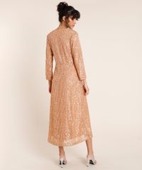 Vestido-Feminino-Mindset-Midi-Envelope-em-Tule-com-Paetes-Manga-7-8-Cobre-Vestido-Feminino-Mindset-Midi-Envelope-em-Tule-com-Paetes-Manga-7-8-Cobre_2