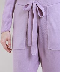 Calca-de-Trico-Feminina-Mindset-Carrot-Cintura-Alta-com-Bolsos-Lilas-9949573-Lilas_4