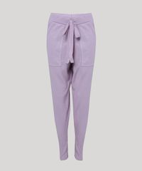 Calca-de-Trico-Feminina-Mindset-Carrot-Cintura-Alta-com-Bolsos-Lilas-9949573-Lilas_5