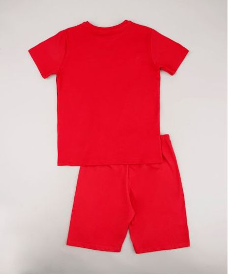 Pijama-Infantil-Homem-de-Ferro-Manga-Curta-Vermelho-Pijama-Infantil-Homem-de-Ferro-Manga-Curta-Vermelho_1