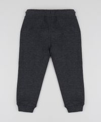 Calca-de-Moletom-Infantil-Basica-com-Bolsos-Cinza-Mescla-Escuro-Calca-de-Moletom-Infantil-Basica-com-Bolsos-Cinza-Mescla-Escuro_2
