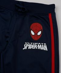 Calca-Infantil-Homem-Aranha-Esportiva-com-Faixas-Laterais-Azul-Marinho-Calca-Infantil-Homem-Aranha-Esportiva-com-Faixas-Laterais-Azul-Marinho_3