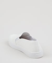 Tenis-Slip-On-Feminino-Via-Uno-Texturizado-Branco-9954086-Branco_4