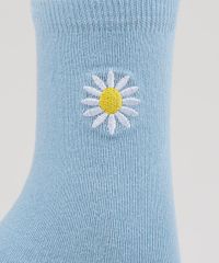 Meia-Feminina-Cano-Alto-com-Bordado-de-Girassol--Azul-Claro-9954795-Azul_Claro_5