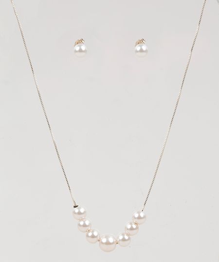 Kit-de-Brinco---Colar-Feminino-Folheados-com-Perolas-Dourado-9943788-Dourado_1