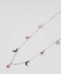 Colar-Feminino-com-Pingentes-de-Lua-Prateado-9943781-Prateado_3