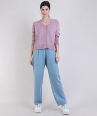 Cardigan-de-Trico-Feminino-Mindset--Lilas-Cardigan-de-Trico-Feminino-Mindset--Lilas_3