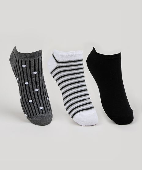 Kit-de-3-Meias-Femininas-Cano-Baixo-Estampado-Listrado-Multicor-Kit-de-3-Meias-Femininas-Cano-Baixo-Estampado-Listrado-Multicor_1