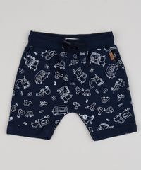 Bermuda-de-Moletom-Infantil-Estampada-de-Carrinhos-Azul-Marinho-Bermuda-de-Moletom-Infantil-Estampada-de-Carrinhos-Azul-Marinho_1